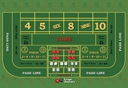 Download my custom desk size Craps layout